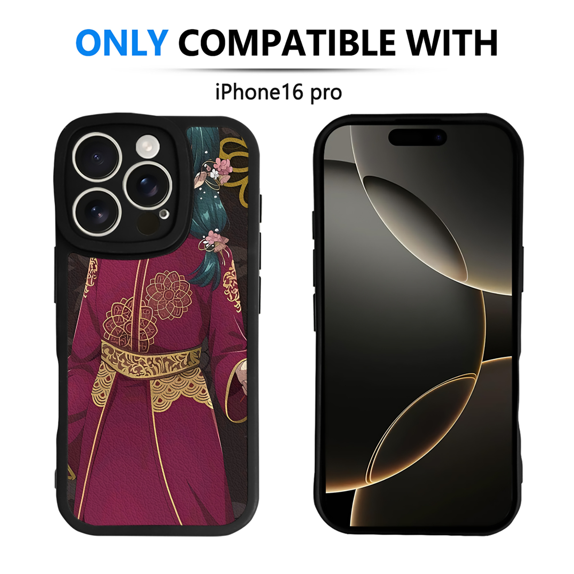 薬屋のひとりごと The Apothecary Diaries 【iPhone 16シリーズ対応】シリコンスマホケース（レザー調） 材質：シリコン